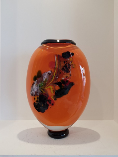 Vase orange